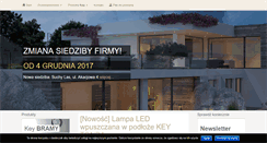 Desktop Screenshot of key-polska.pl